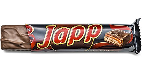 3 Riegel à 60 g Marabou Japp – Original – Schwedische – Milchschokolade mit Toffee Füllung von Marabou