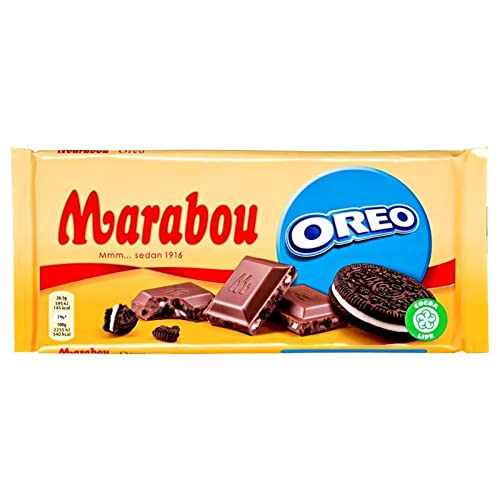 Marabou Milchschokolade mit OREO -185g (!!! Neue Sorte !!!) von Marabou