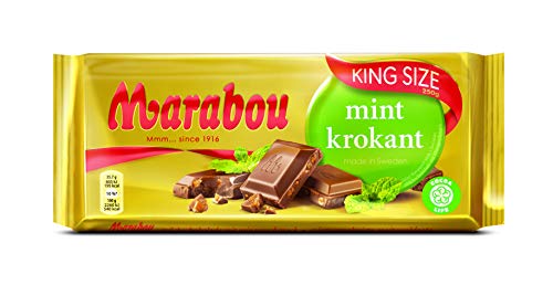 Marabou Mint Krokant 250g, 7er Pack (7 x 250 g) von Marabou