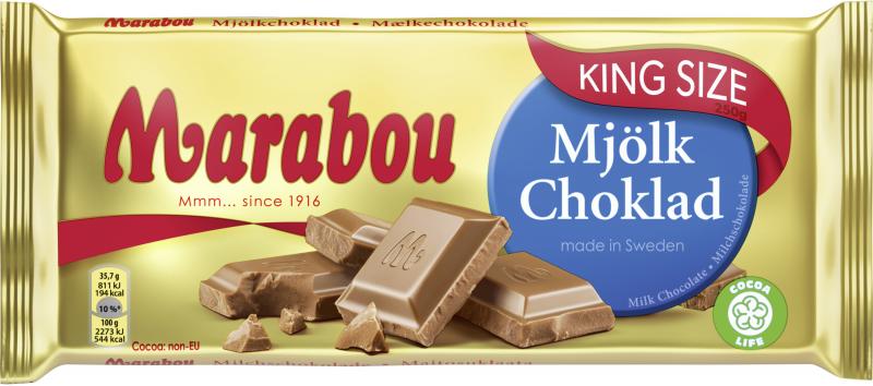 Marabou Mjölkchoklad Vollmilch King Size von Marabou