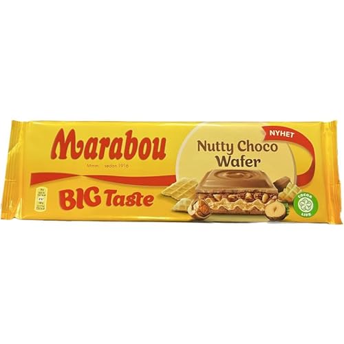 Marabou Nutty Choco Wafer 270g von Marabou