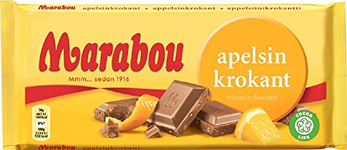 Marabou Schokolade Apfelsinenkrokant 200g von Marabou