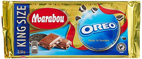 Marabou Tafel Oreo, 7er Pack (7 x 220 g) von Marabou