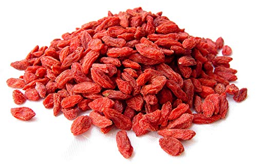 Goji Beeren/Wolfsbeeren/Bocksdornbeere, getrocknete Beeren, ohne Zusatzstoffe, ohne Schwefel, ein besonderer Trockenfrüchte Snack - 500g von Maracus Fancy Fruits