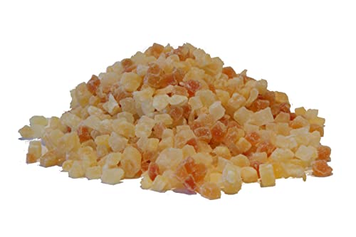 Trockenfrucht Mischung, Trockenfrüchte Mix 5x5mm gehackt und kandiert- 500g von Maracus Fancy Fruits