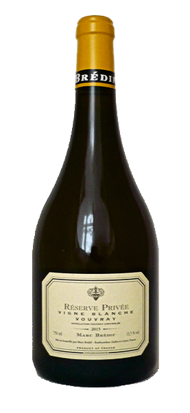 Vouvray Vigne Blanche Reserve PrivÃ©e 2018 von Marc BrÃ©dif