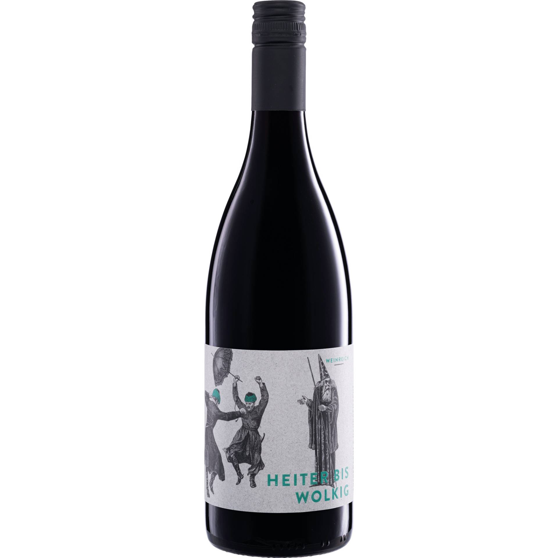 Heiter bis Wolkig Naturwein Rot, Trocken, Deutscher Tafelwein, 2022, Rotwein Heiter bis Wolkig Naturwein Rot, Trocken, Deutscher Tafelwein, 2022, Rotwein von Marc & Jan Weinreich, D - 67595 Bechtheim