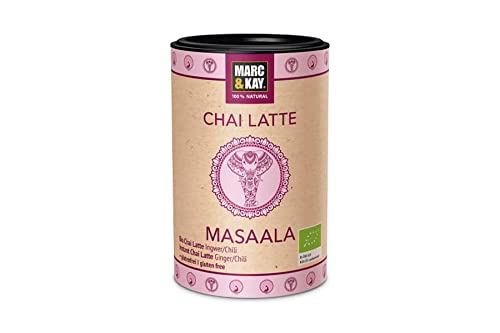 Chai Latte "Masaala" mit Ingwer-Chili, Bio, 250g Dose von Marc & Kay