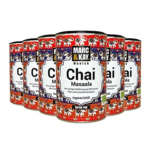 Marc & Kay Chai Masaala Bio Chai Latte, 250g, 6er Pack von Marc & Kay