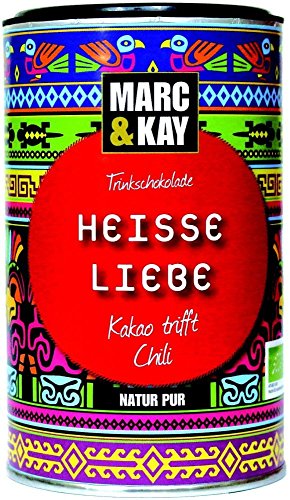 Trinkschokolade Heiße Liebe, Chili, Bio von Marc & Kay