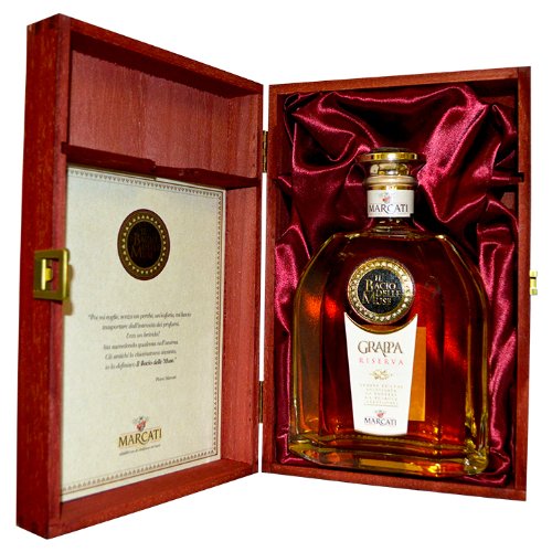 Limitierte Edition in hochwertiger Holzbox: Marcati Grappa Riserva 700 ml Limitierte Edition in hochwertiger Holzbox: Marcati Grappa Riserva 700 ml von Marcati Grappa