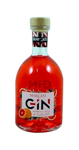 Gin Marcati Arancia Rossa di Sicilia IGP 42% 0,7l Flasche von Marcati