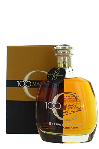 Grappa Amarone Riserva Centenario Astucciato Cl 70 Marcati 40% vol von Marcati