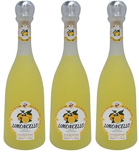 Limoncello MARCATI (3 X 0,7 L) - Zitronelikör 28% Vol. von Marcati