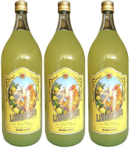 Limoncino Gagliano Marcati Tradizionale (3 x 2L) - Italienischer Zitronen Likör 28% Vol. von Marcati