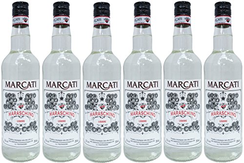MARASCHINO MARCATI Liquore Italiano (6 x 0,7 L) - Italienischer Llikör 24% Vol. von Marcati