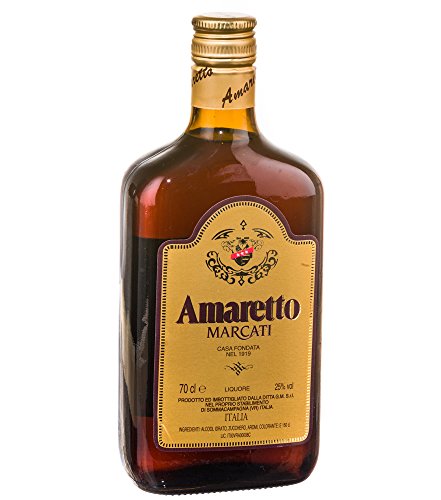 Marcati Amaretto Likör / 25% Vol. / 0,7 Liter-Flasche von Jlwiy