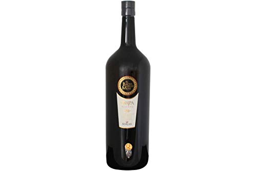 Marcati Grappa Riserva 40% 5 Liter Flasche mit Zapfhahn Gold von Marcati