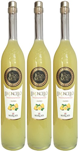 Marcati Limoncello Tradizionale il Bacio delle Muse (3 X 1,5L) 28% Vol von Marcati