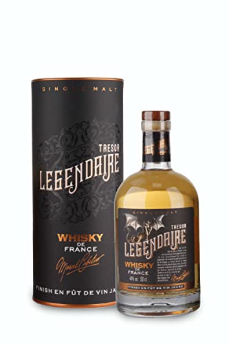 Marcel Cabelier - Légendaire Réserve Single Malt Whisky im Geschenkkarton, Finish im Jura-Gelbweinfass, 44° alc. (1 x 0,50 L) von Marcel Cabelier