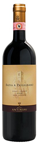 Marchesi Antinori Badia a Passignano Chianti Classico DOCG Sangiovese 2010/2012 Trocken (1 x 0.75 l) von Liakai