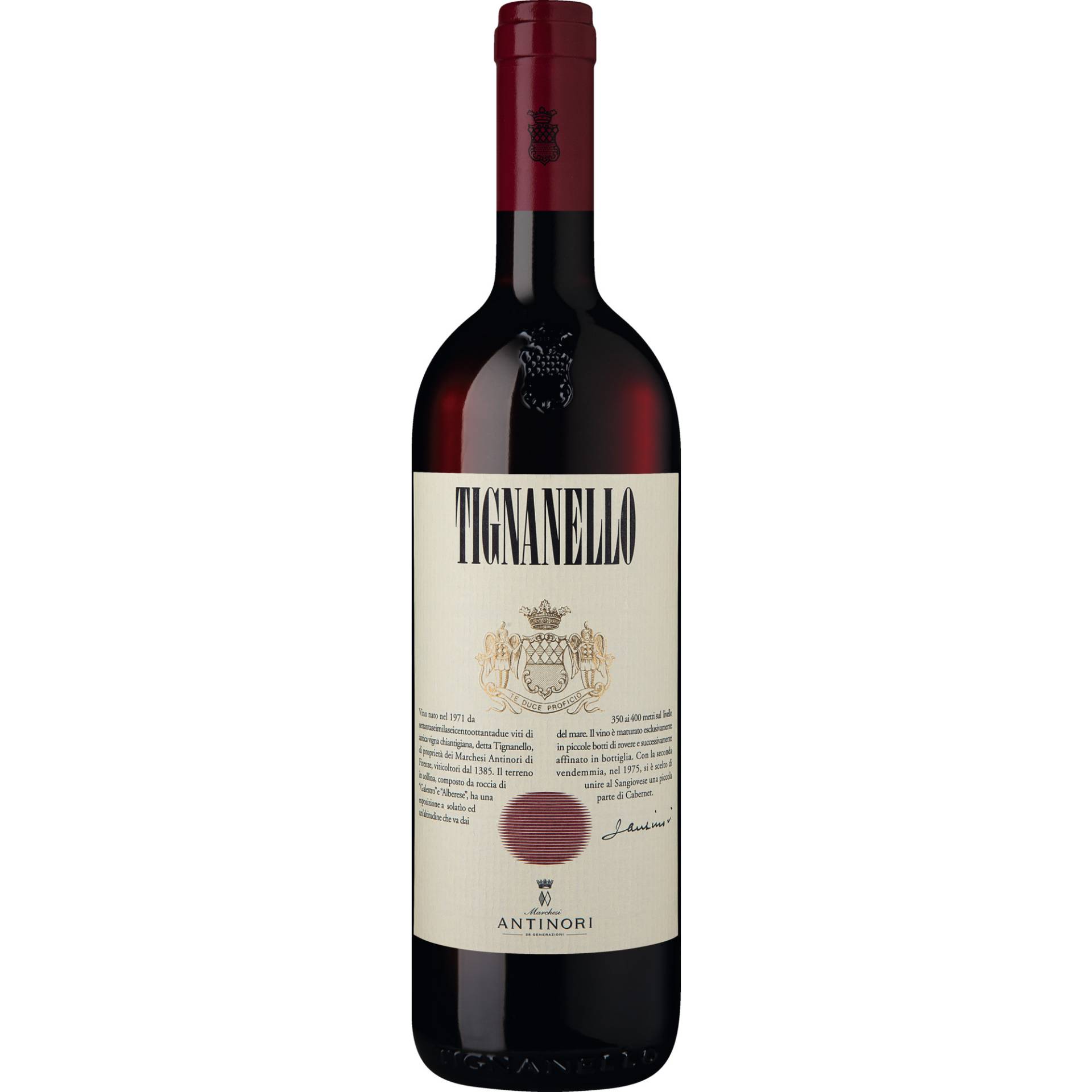 Tignanello, Rosso di Toscana IGT, Toskana, 2020, Rotwein von Marchesi Antinori S.p.A. IT 50123 Firenze