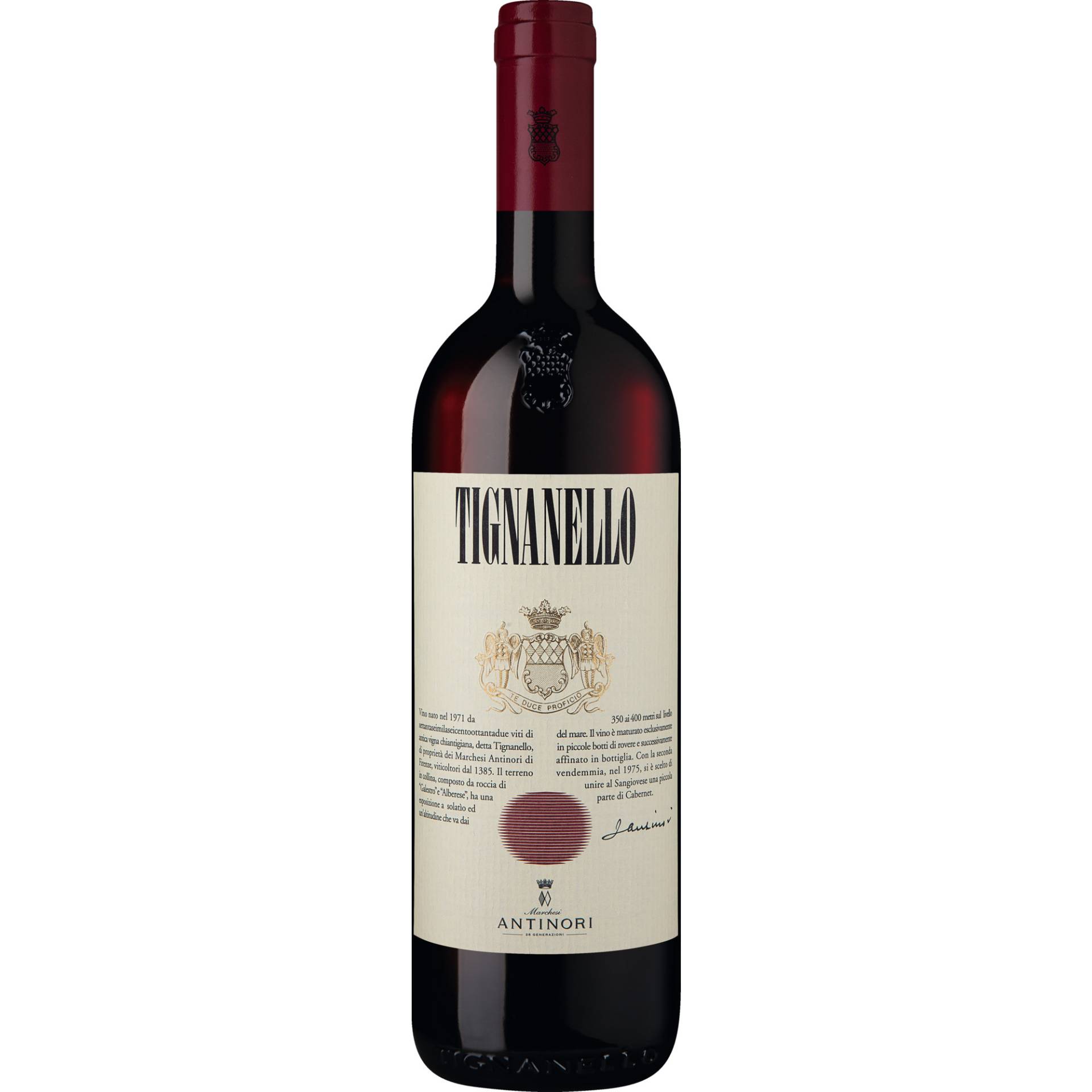 Tignanello, Rosso di Toscana IGT, Toskana, 2021, Rotwein von Marchesi Antinori S.p.A. IT 50123 Firenze