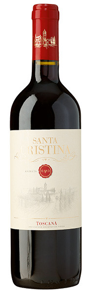 Antinori Santa Cristina Rotwein trocken 0,75 l von Marchesi Antinori