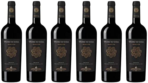 Antinori -Tormaresca-Torcicoda Salento Primitivo,Puglia - Rotwein (6 x 0.75L) von Marchesi Antinori