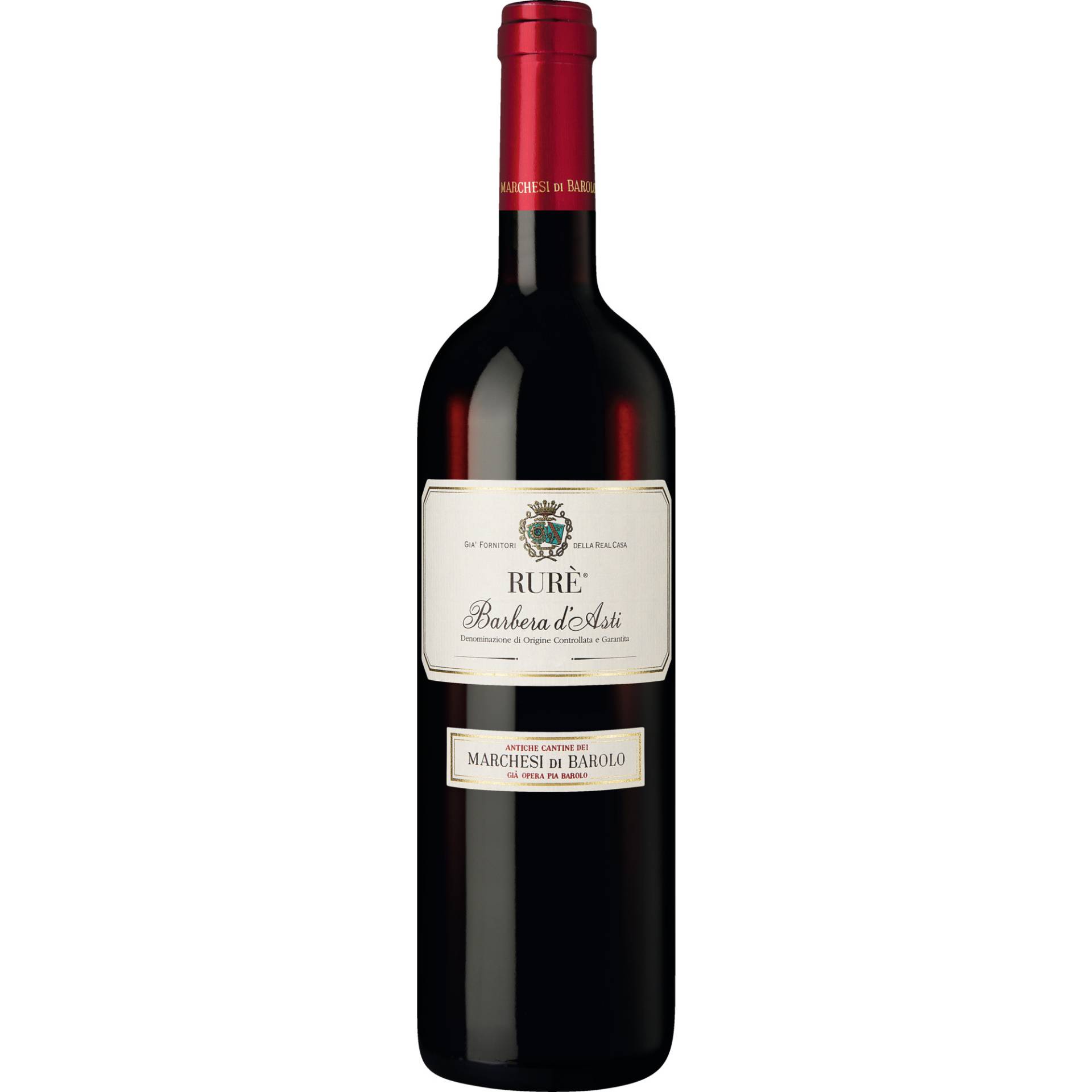Marchesi di Barolo Barbera d’Asti Rurè, Barbera d’Asti DOCG, Piemont, 2023, Rotwein Marchesi di Barolo Barbera d’Asti Rurè, Barbera d’Asti DOCG, Piemont, 2023, Rotwein von Marchesi di Barolo Spa, Via Alba 12, 12060 Barolo, Italy