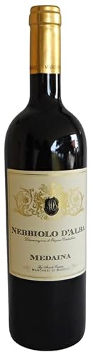 Nebbiolo d`Alba DOC Medaina von Marchesi di Barolo (1x0,75l), trockener Rotwein aus dem Piemont von Marchesi di Barolo