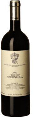 Nebbiolo Martinenga, Marchesi Di Gresy 75cl (case of 6), Piemonte/Italien, Nebbiolo, (Rotwein) von Marchesi di Gresy