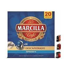 ENTKOFFEINIERTE KAFFEEKAPSELN 20UD MARCILLA von Marcilla