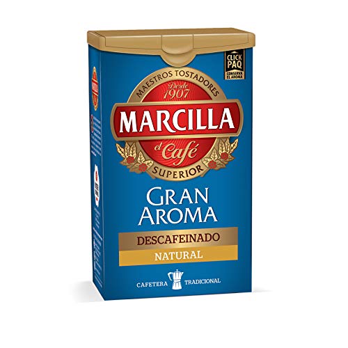 Marcilla 950115 - Starker gemahlener Kaffee "koffeinfrei natural" 200g von Marcilla