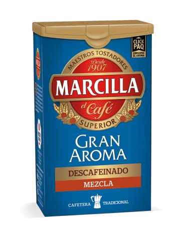 Marcilla 950116 - Starker gemahlener Kaffee "koffeinfrei Mischung" 200g von Marcilla