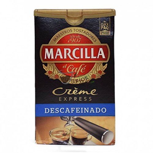 Marcilla: Creme Express Mezcla Descafeinado - entkoffeiniert - gemahlener Kaffee - 250g von Marcilla