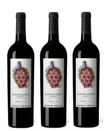 3x 0,75l - 2020er - Marco Abella - Mas Mallola - Priorat D.O.Ca. - Spanien - Rotwein trocken von Marco Abella