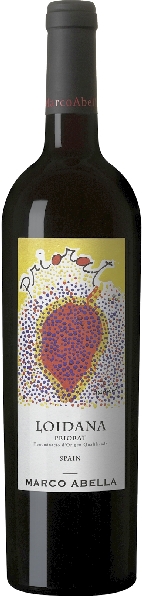 Marco Abella Loidana Priorat DOCA Jg. Cuvee aus 55 Proz. Garnacha, 35 Proz. Carinyena, 10 Proz. Cabernet Sauvignon 10 Monate in franz. Eiche gereift