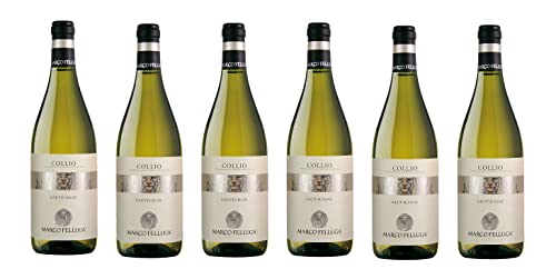 6x 0,75l - 2023er - Marco Felluga - Sauvignon - Collio D.O.P. - Friaul - Italien - Weißwein trocken von Marco Felluga