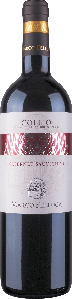 Marco Felluga Cabernet Sauvignon DOC Collio Jg. 2021 12 Monate in Eichenfässern+ 6 Monate auf der Flasche gereift Marco Felluga Cabernet Sauvignon DOC Collio Jg. 2021 12 Monate in Eichenfässern+ 6 Monate auf der Flasche gereift