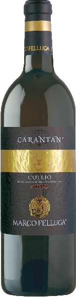 Marco Felluga Carantan DOC Collio Rosso Jg. 2015 Cuvee aus 50 Proz. Merlot, 40 Proz. Cabernet Franc, 10 Proz. Cabernet Sauvignon, 12 Monate in kleine Eichenfässern gereift von Marco Felluga