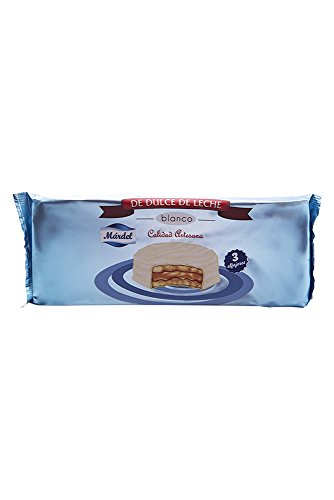 Mardel De Dulce De Leche 3 Alfajores Blancos - Schokoladenkekse Mit Füllung, 1er Pack (1 x 150 g) von Mardel