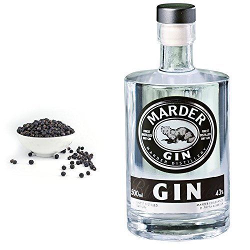 Marder Gin: Klarheit, Reinheit und Eleganz. Gin aus dem Schwarzwald (0,50 L) von Marder