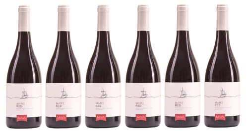 6x 0,75l - Maia Wines - Mare Red - Zichron Yaakov - Israel - Rotwein trocken von Gin Mare