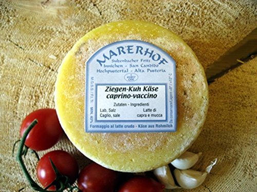 Ziegen-Kuhmilchkäse Marerhof ca. 600 gr. Ziegen-Kuhmilchkäse Marerhof ca. 600 gr. von Marerhof - Sulzenbacher