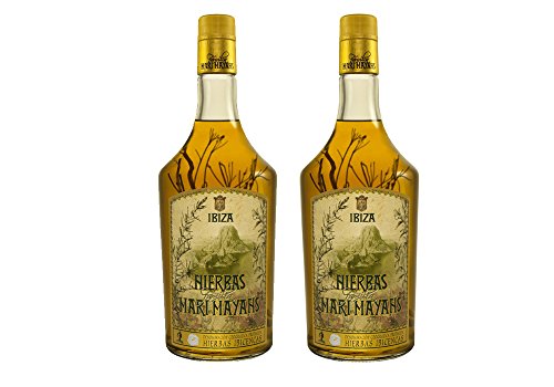 Hierbas Ibicencas Rama - mit Kräuterzweig - Mari Mayans 2 x 1 L von Mari Mayans