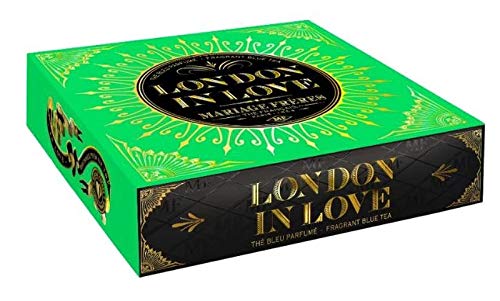 Mariage Frères Paris - LONDON IN LOVE (Duftender grüner Tee) - Bio-Garten *- 30 Baumwollmusselin Tee von Mariage Frères Paris