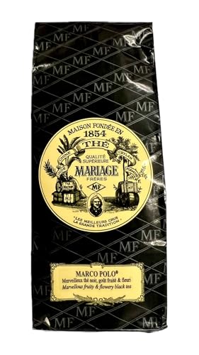Mariage Freres Marco Polo Loose Tea, 100g in black Paper Pouch (1 Pack) von Mariage Freres