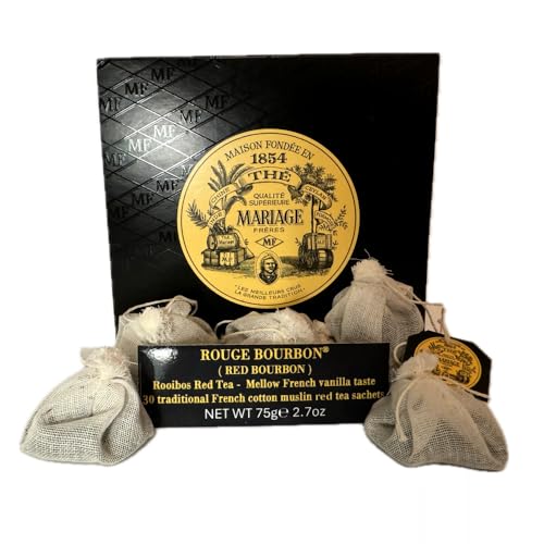 Mariage Frères Rouge Bourbon® - Musselin-Tee-Beutel, 75 g von Mariage Frères