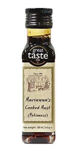 Marianna's Griechische Bio-Traube Melasse 100 ml/ 3.4 oz, 2er Pack x 100 ml (Gesamt: 200 ml) von Marianna's